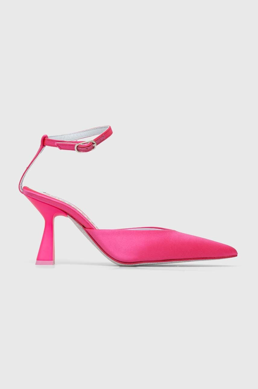 Chiara Ferragni Обувки с висок ток CF3142_012 в розово CF DECOLLETE - Pepit.bg