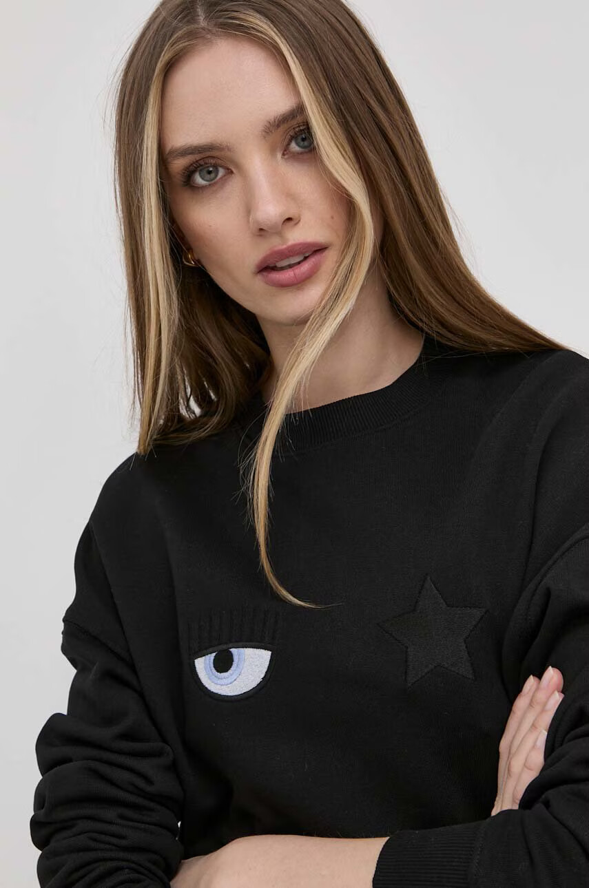 Chiara Ferragni Памучен суичър - Pepit.bg
