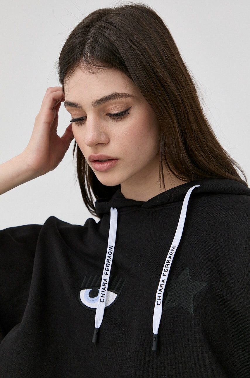 Chiara Ferragni Памучен суичър - Pepit.bg