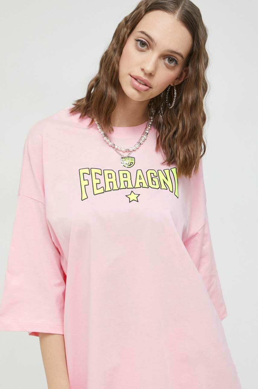 Chiara Ferragni Памучна тениска - Pepit.bg