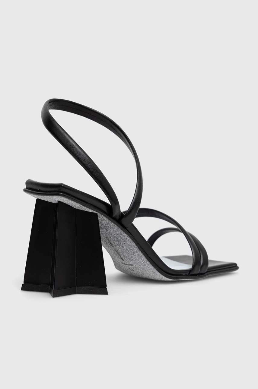 Chiara Ferragni Сандали CF3130_001 в черно CF STAR HEEL 85 - Pepit.bg