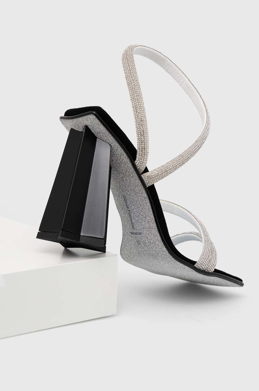 Chiara Ferragni Сандали CF3136_001 в черно CF STAR HEEL 100 - Pepit.bg