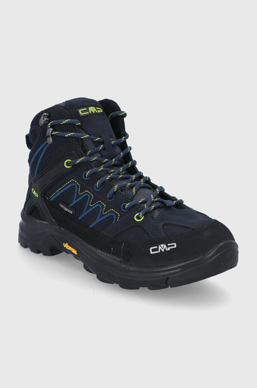 CMP Детски обувки Kids Moon Mid Wp Trekking в тъмносиньо - Pepit.bg
