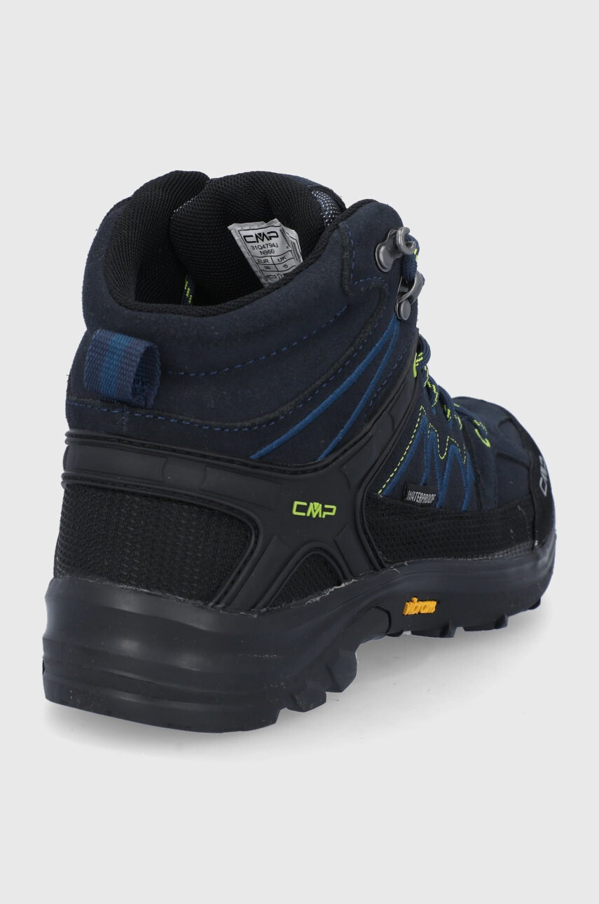 CMP Детски обувки Kids Moon Mid Wp Trekking в тъмносиньо - Pepit.bg