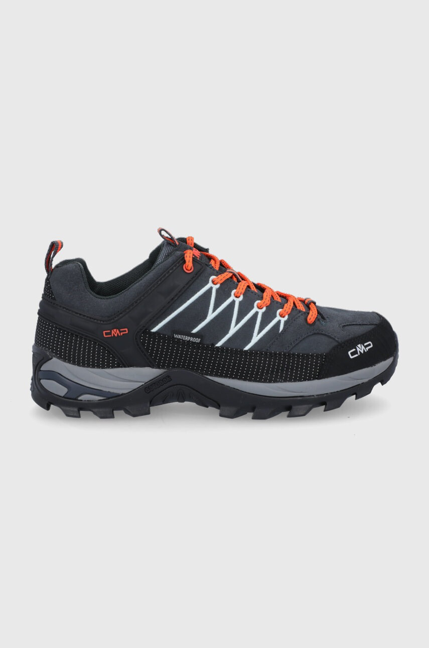 CMP Обувки Rigel Low Trekking мъжки в черно - Pepit.bg