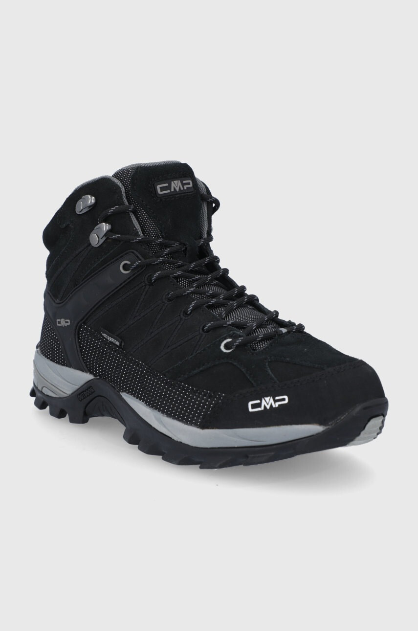 CMP Обувки Rigel Mid Trekking мъжки в черно - Pepit.bg