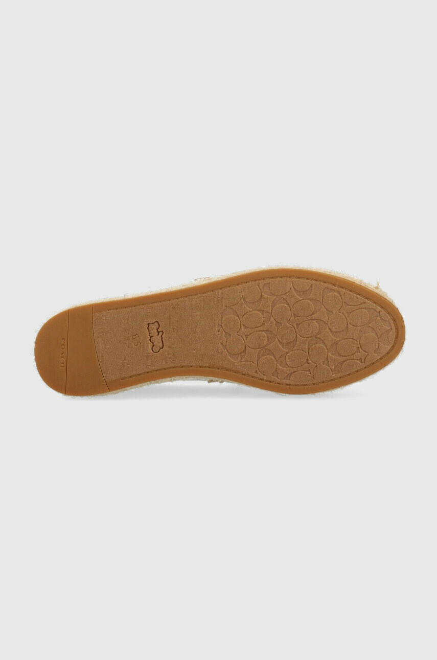 Coach Еспадрили Collins в бежово CG700 - Pepit.bg