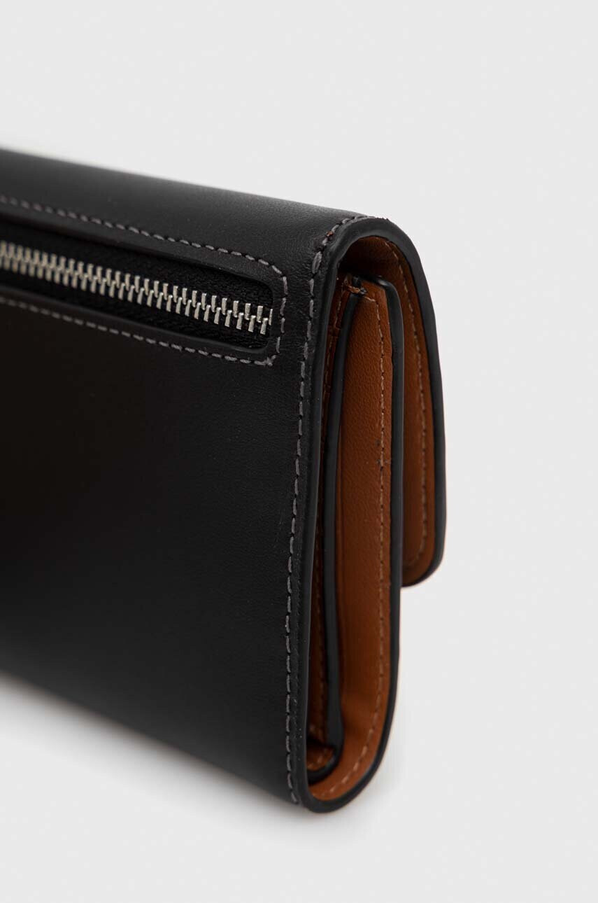 Coach Кожен портфейл дамски в черно - Pepit.bg