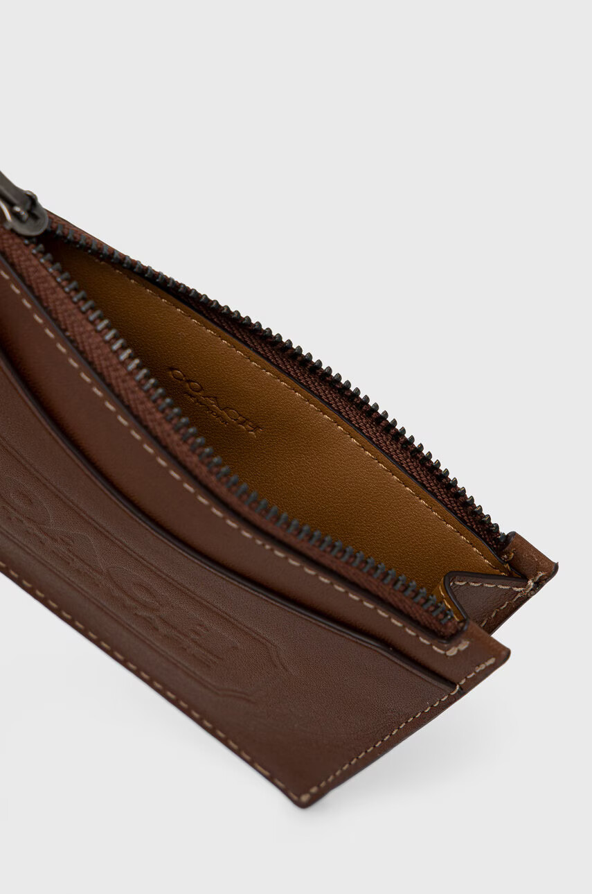 Coach Портфейл мъжки в кафяво - Pepit.bg