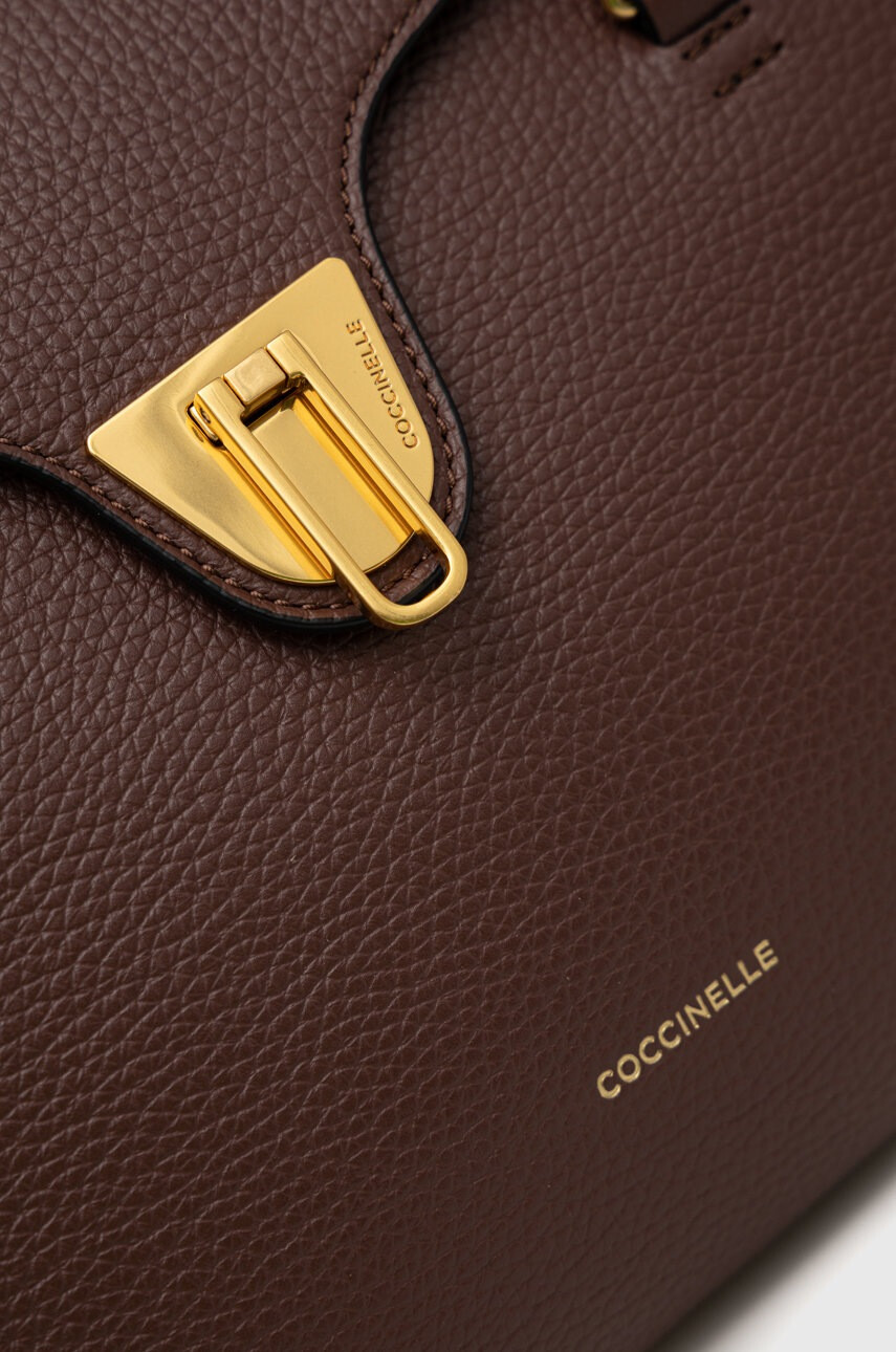 Coccinelle Кожена чанта - Pepit.bg