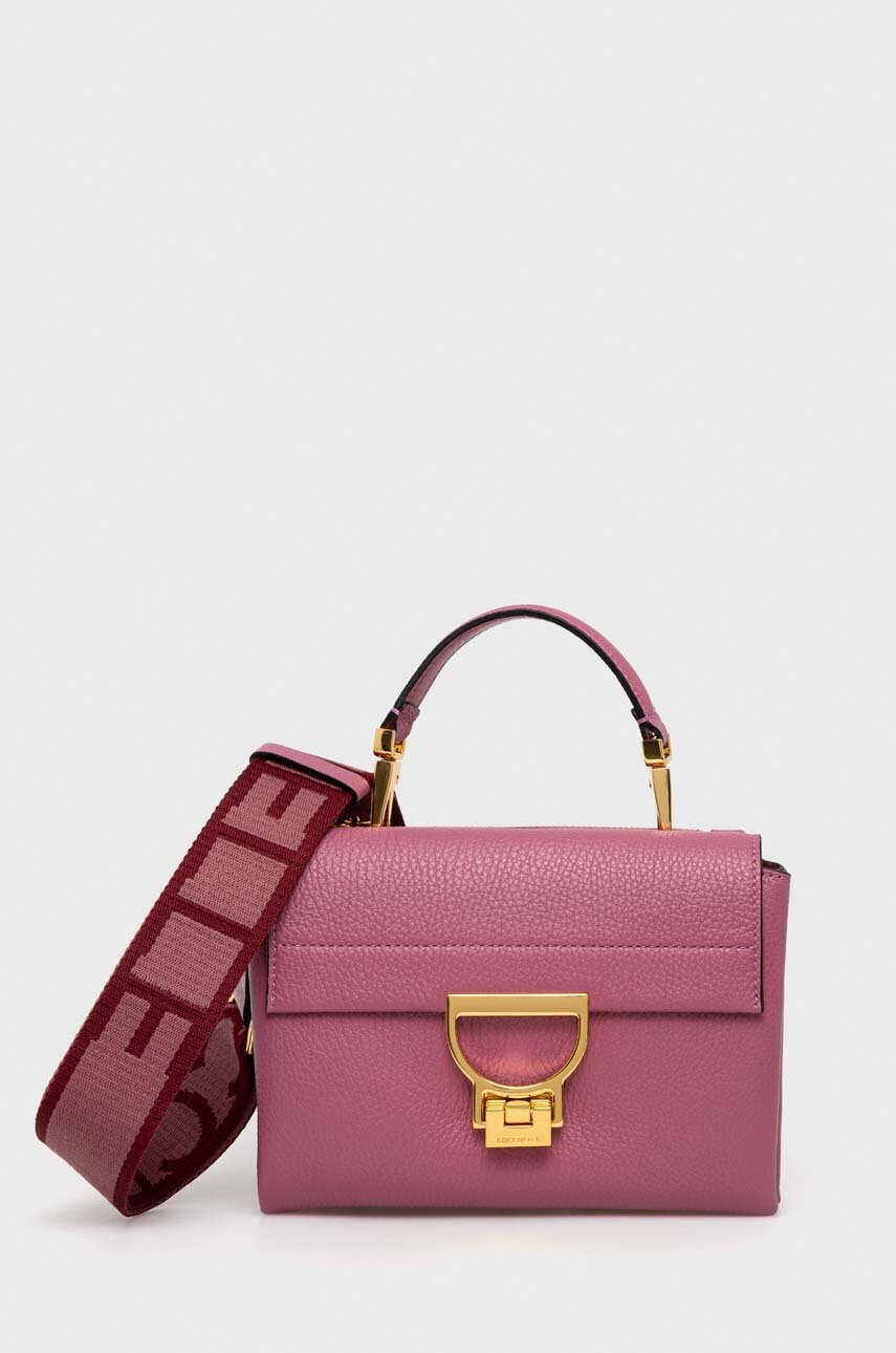 Coccinelle Кожена чанта Arlettis - Pepit.bg