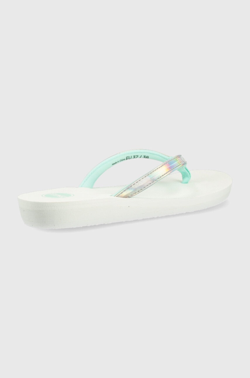 Colmar Джапанки White-sea Green с равна подметка - Pepit.bg