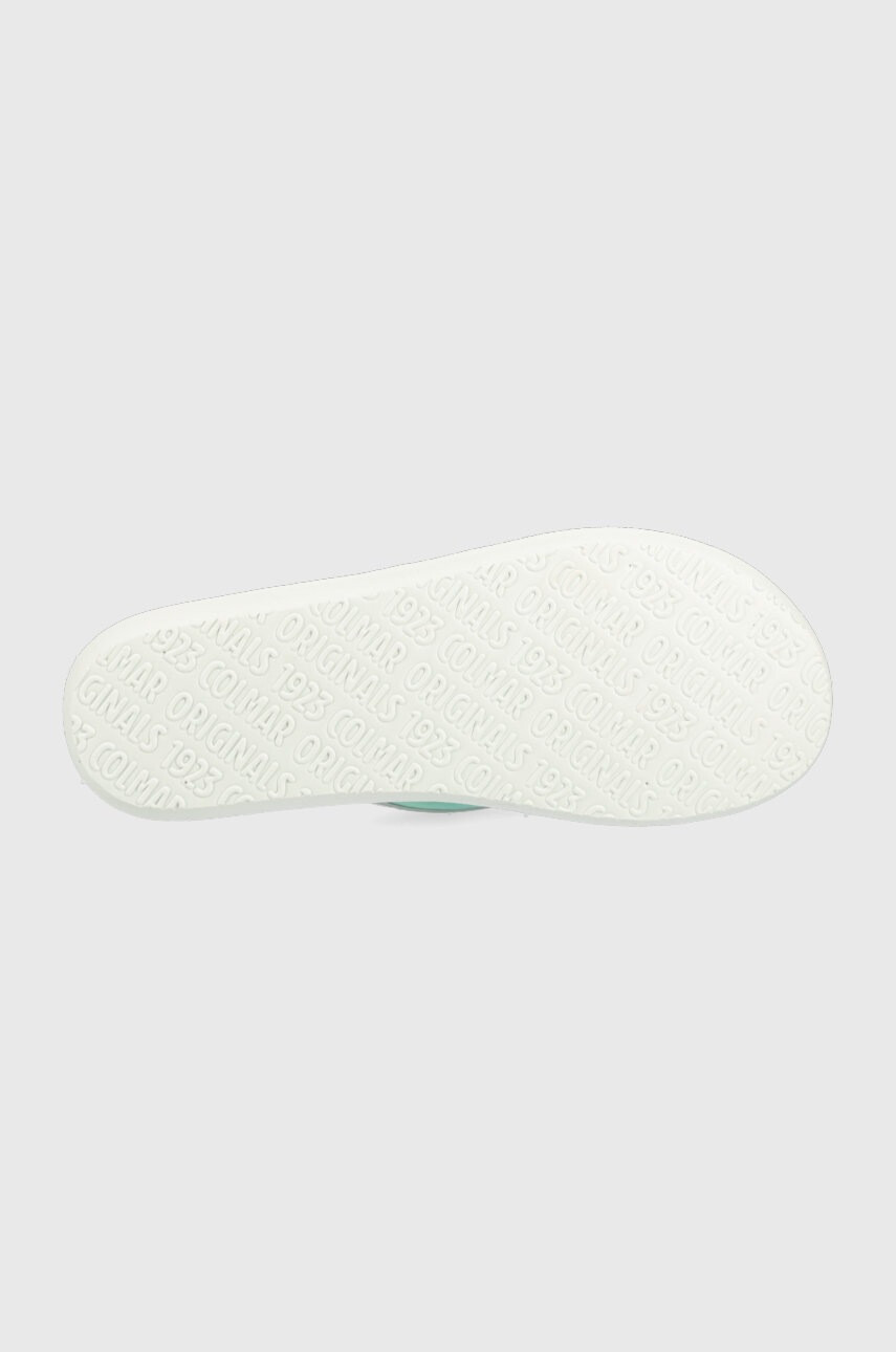 Colmar Джапанки White-sea Green с равна подметка - Pepit.bg