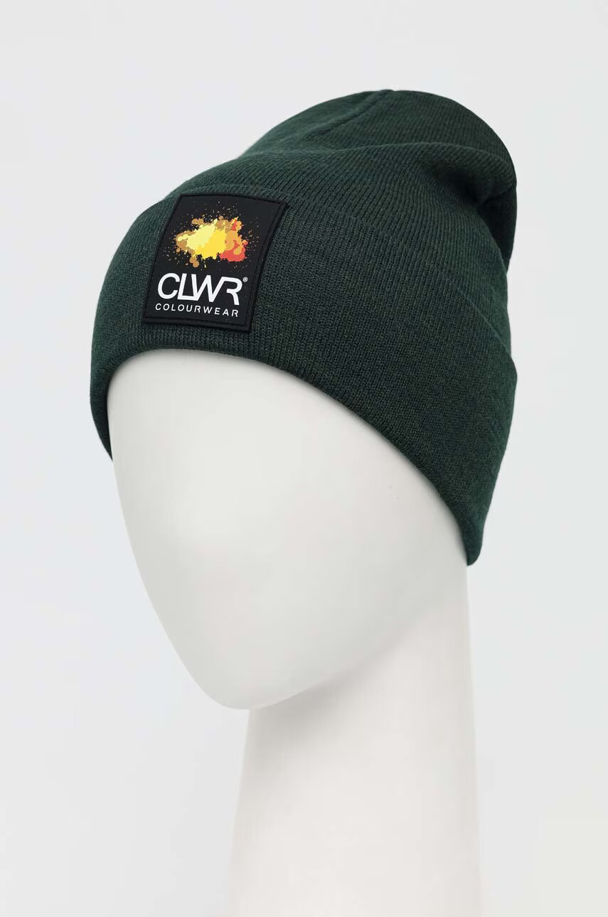 Colourwear Шапка в зелено от плътен трикотаж - Pepit.bg