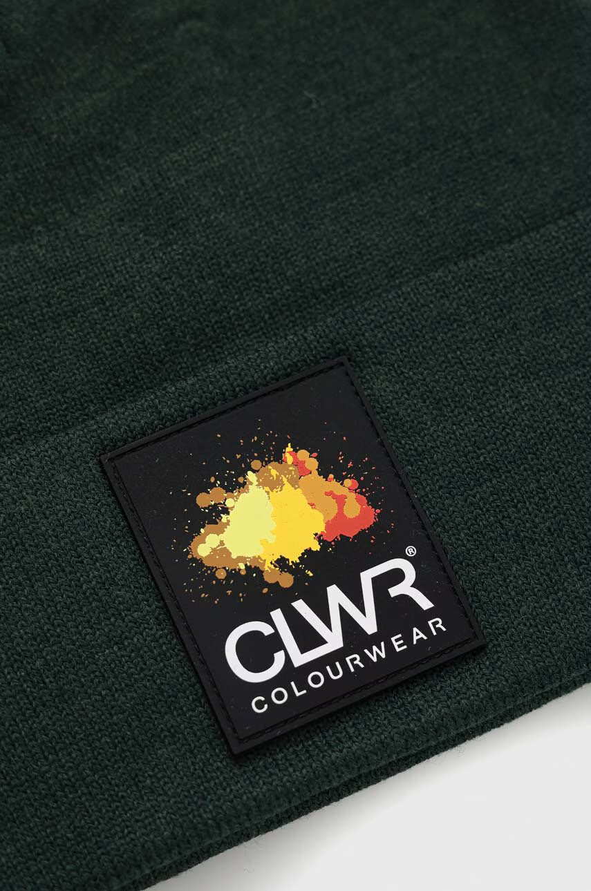 Colourwear Шапка в зелено от плътен трикотаж - Pepit.bg