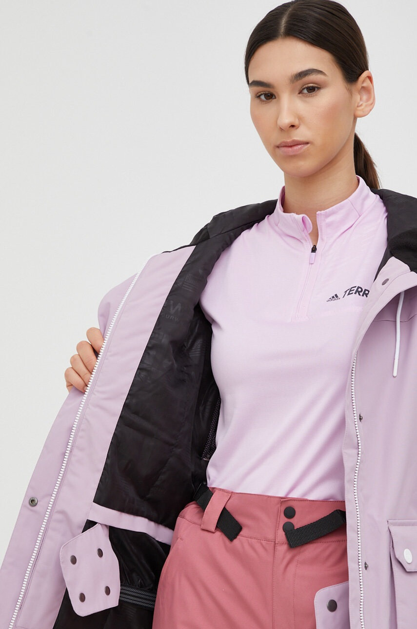 Colourwear Ски яке Ida в лилаво - Pepit.bg