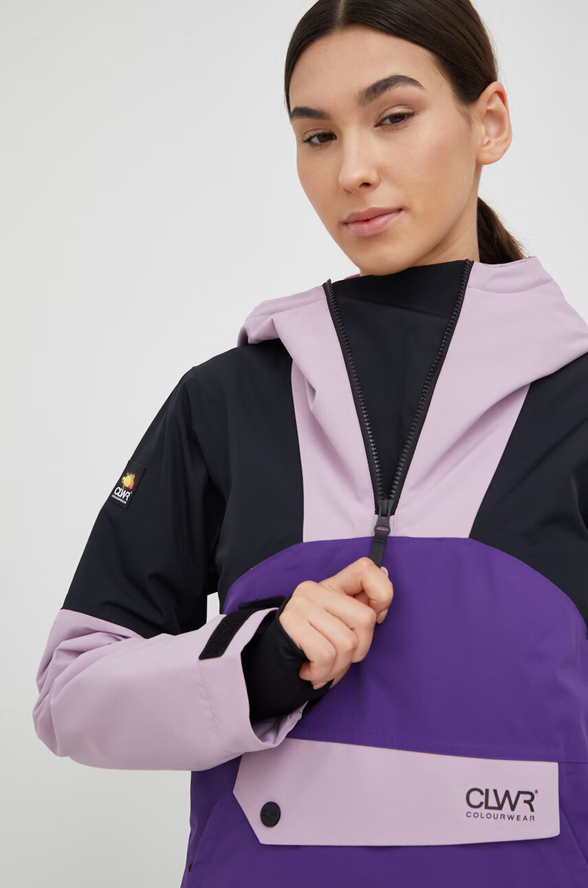 Colourwear Яке Homage в лилаво - Pepit.bg