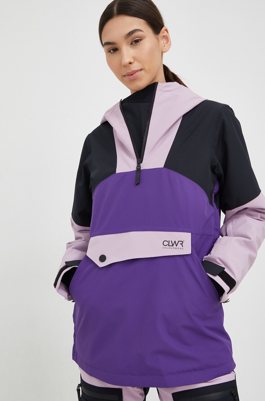 Colourwear Яке Homage в лилаво - Pepit.bg