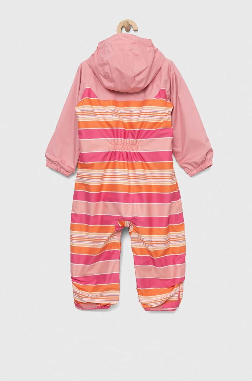 Columbia Бебешки гащеризон Critter Jitters II Rain Suit в розово - Pepit.bg