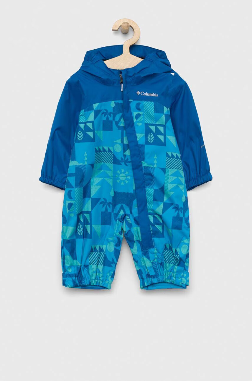 Columbia Бебешки гащеризон Critter Jitters II Rain Suit в синьо - Pepit.bg