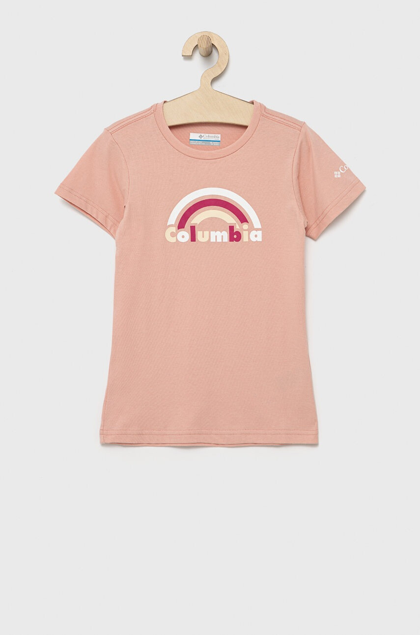 Columbia Детска памучна тениска - Pepit.bg