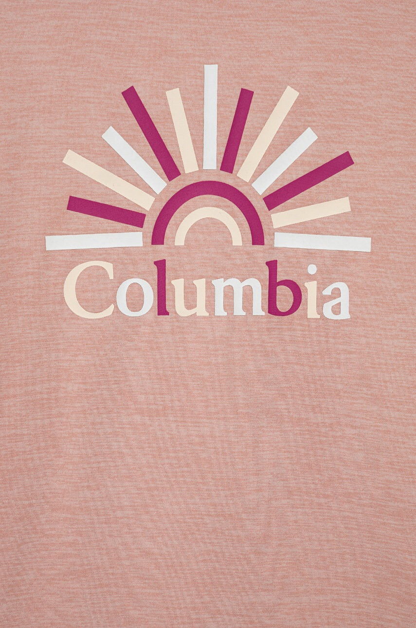 Columbia Детска тениска в розово - Pepit.bg