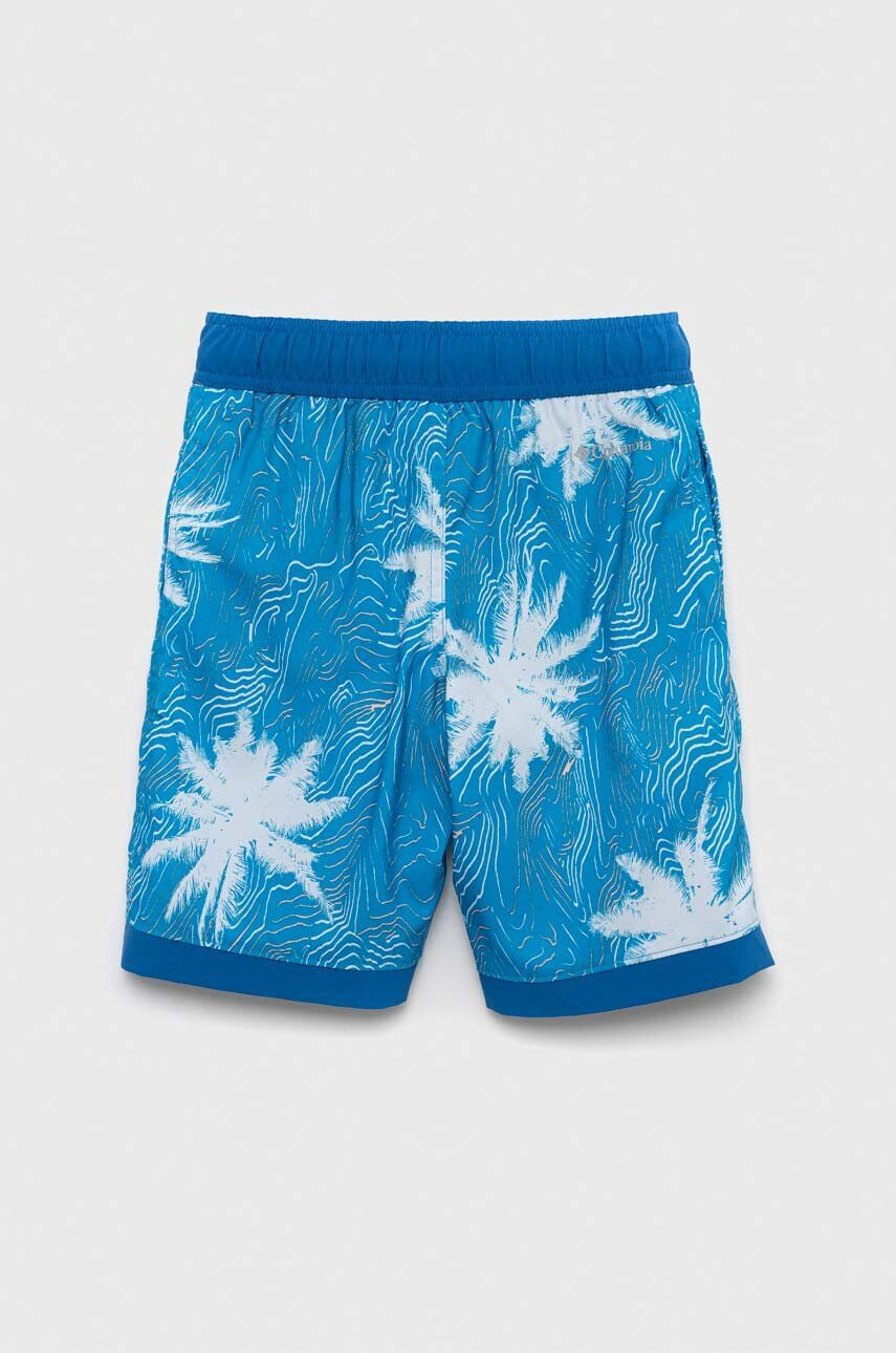 Columbia Детски къси панталони Sandy Shores Boardshort в синьо с регулируема талия - Pepit.bg