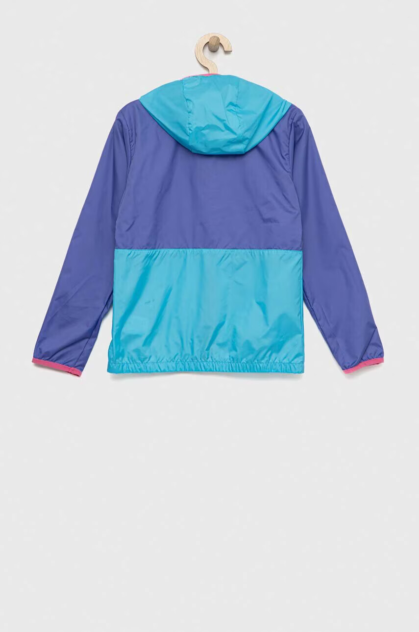 Columbia Детско яке Back Bowl Hooded Windbreaker в лилаво - Pepit.bg