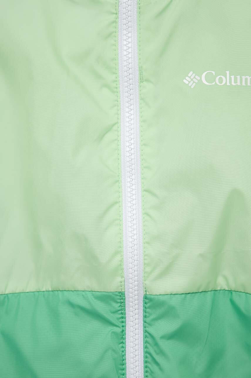 Columbia Детско яке Lily Basin Jacket в зелено - Pepit.bg