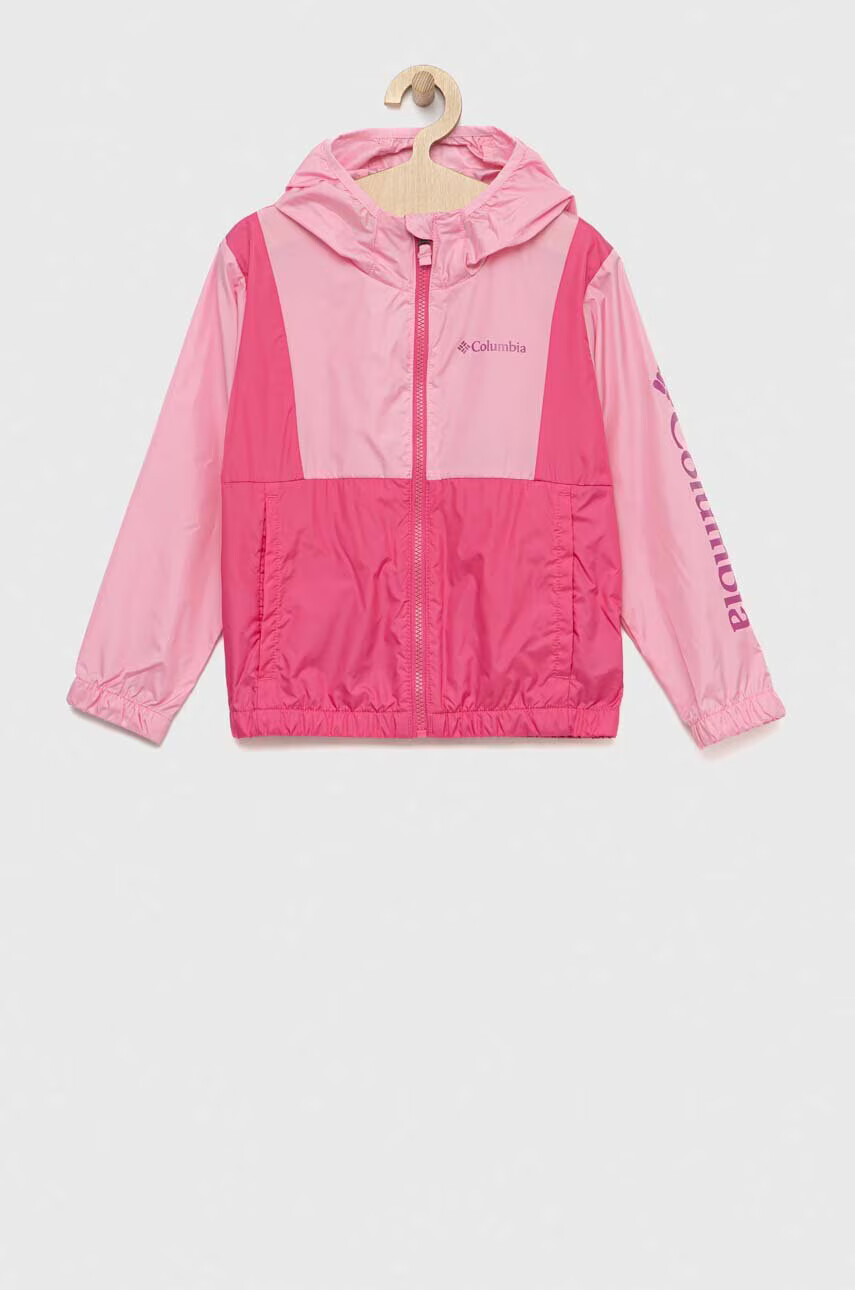 Columbia Детско яке Lily Basin Jacket в розово - Pepit.bg