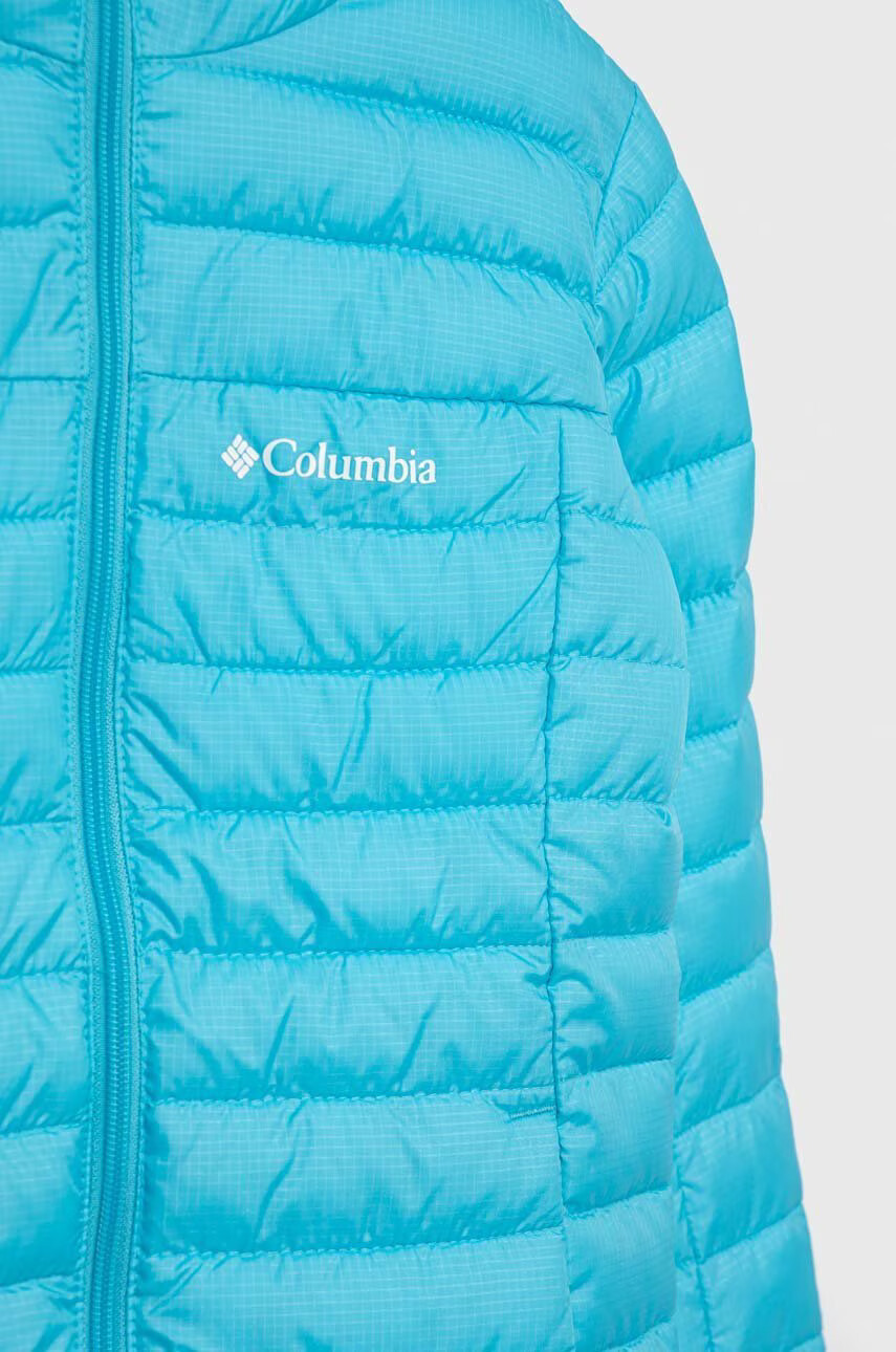 Columbia Детско яке Silver Falls Hooded Jacket в синьо - Pepit.bg