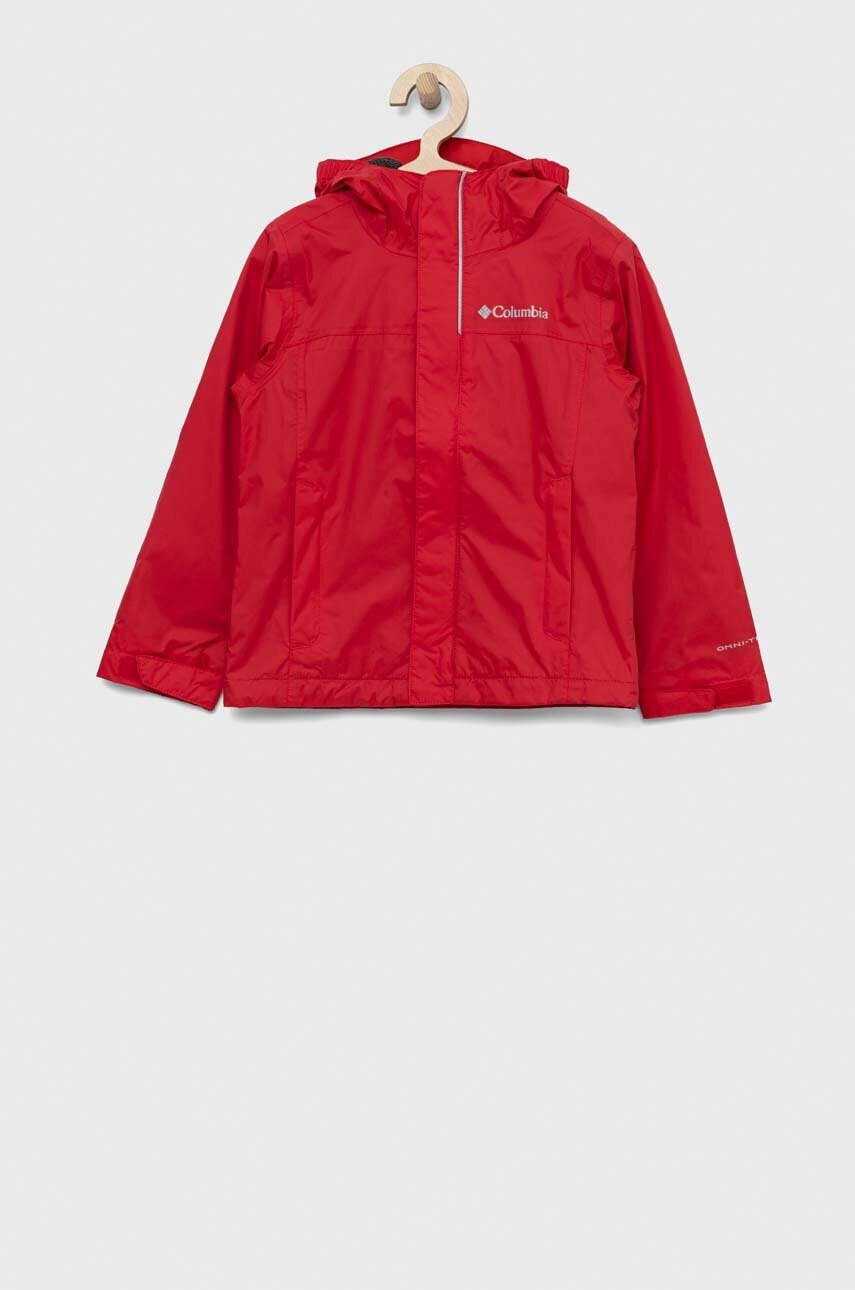 Columbia Детско яке Watertight Jacket в червено - Pepit.bg