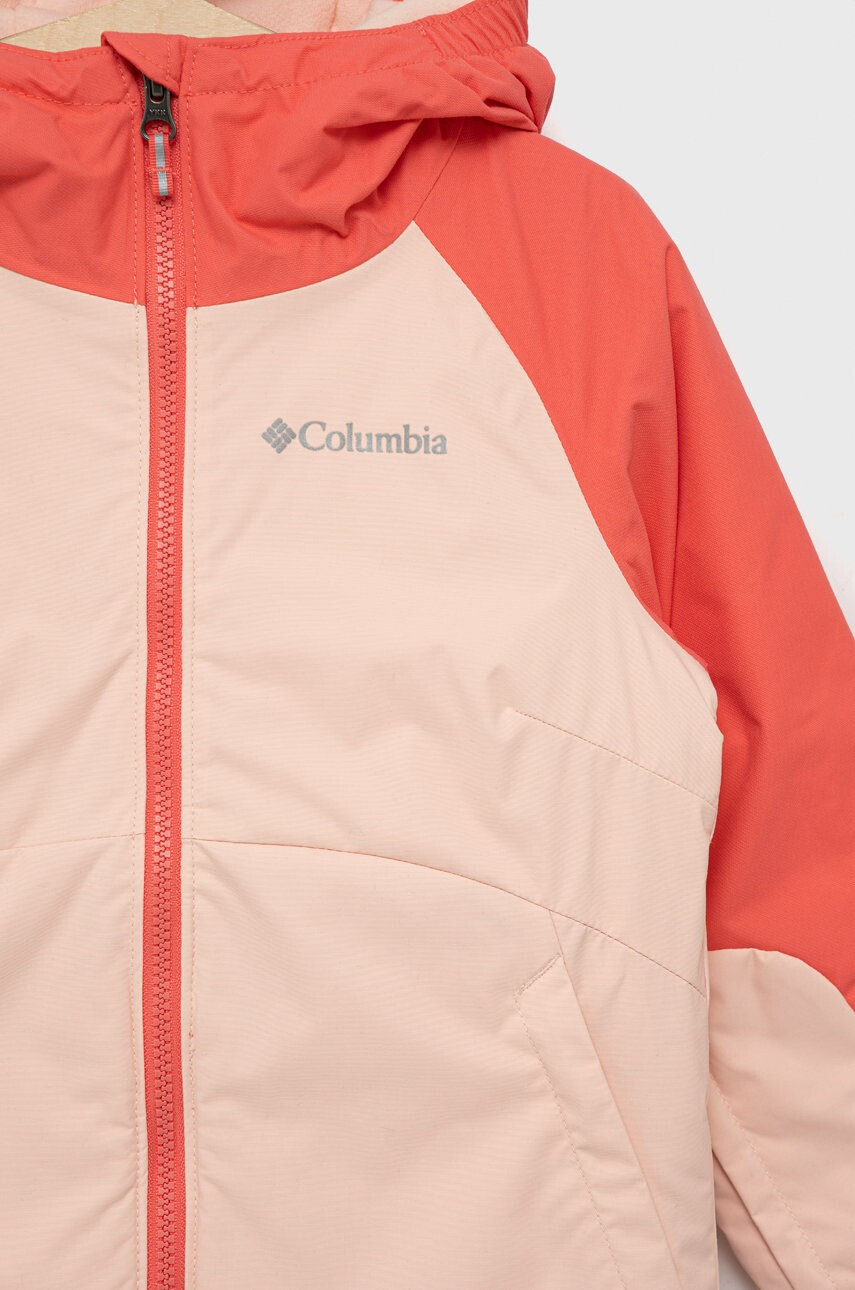 Columbia Детско яке в розово - Pepit.bg