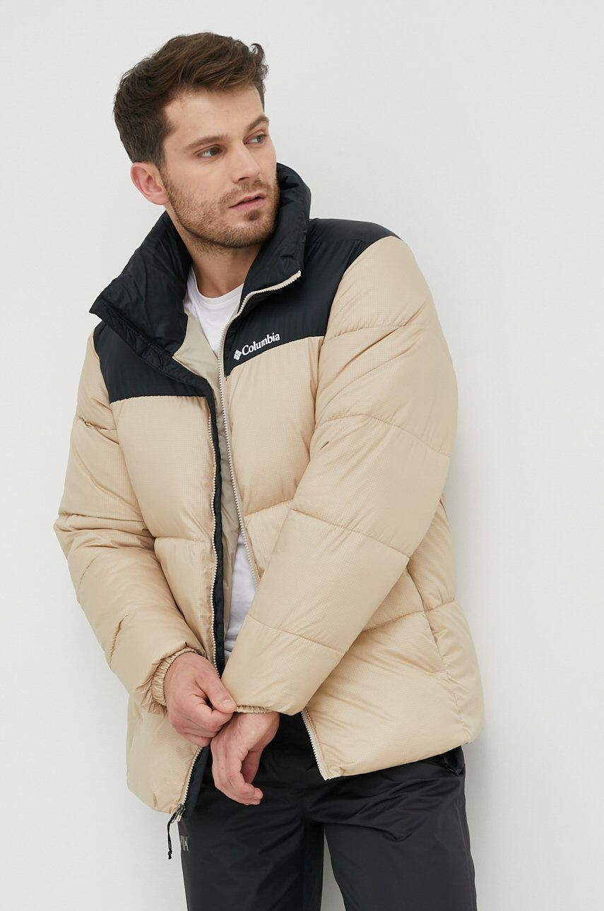 Columbia Яке M Puffect II Jacket в бежово със зимна изолация 2025821 - Pepit.bg