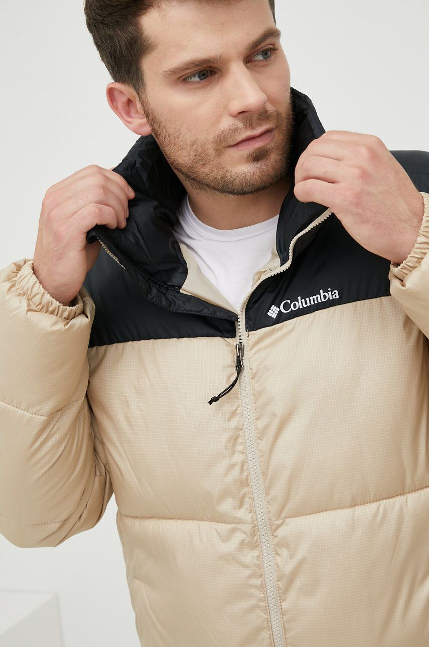 Columbia Яке M Puffect II Jacket в бежово със зимна изолация 2025821 - Pepit.bg