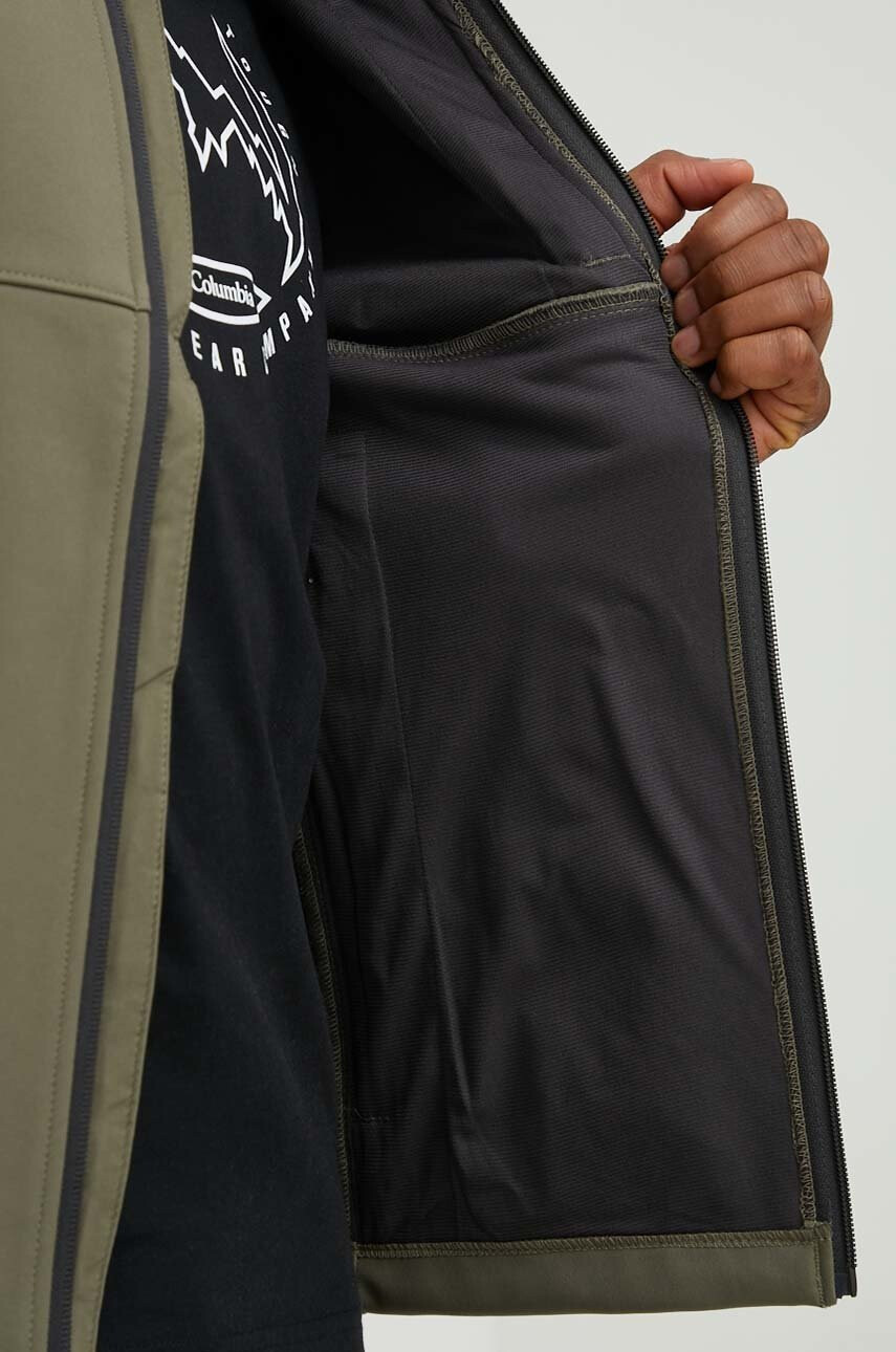 Columbia Яке за спортове на открито Ascender Softshell в зелено - Pepit.bg