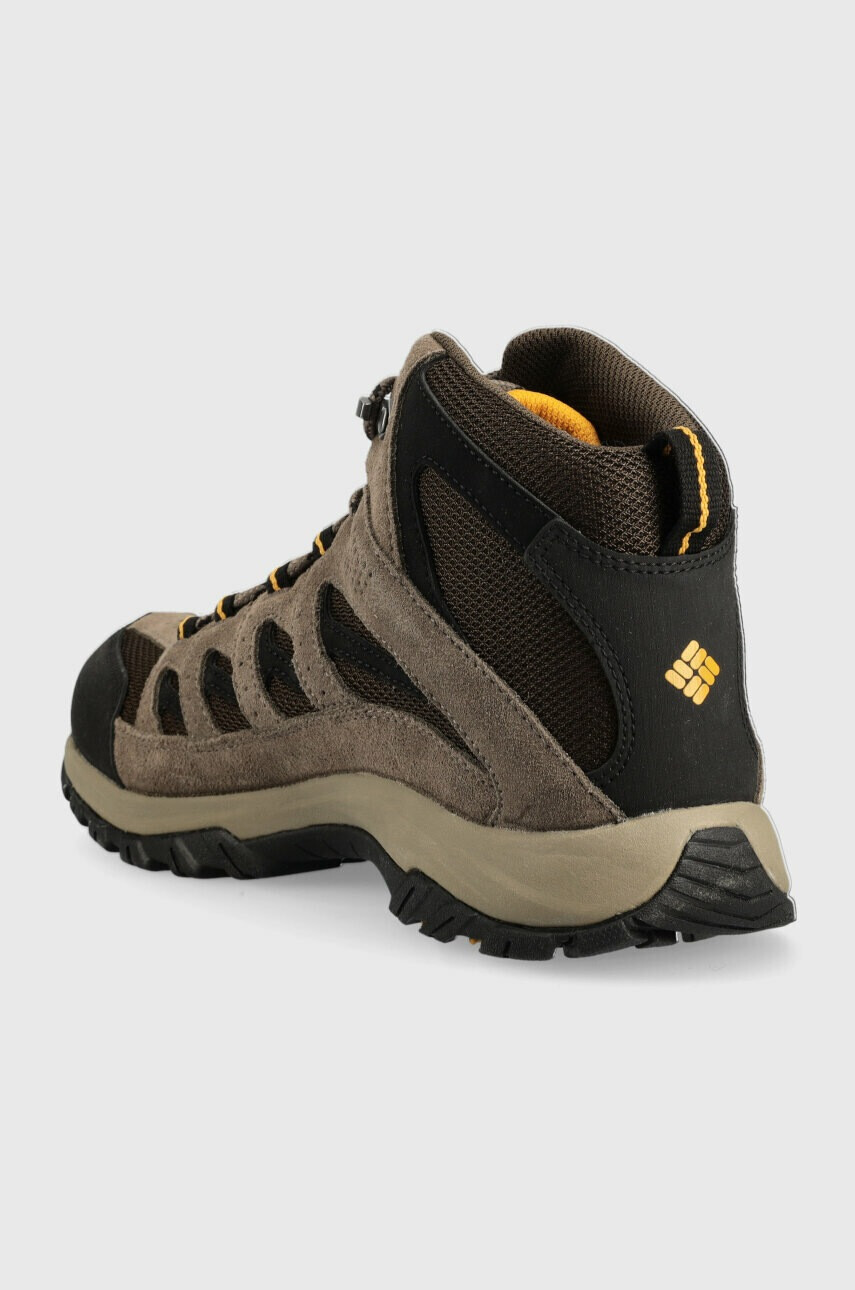 Columbia Обувки Crestwood Mid Waterproof в кафяво - Pepit.bg