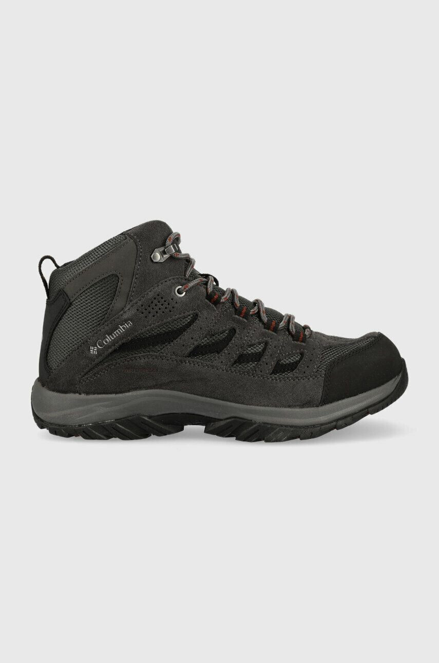 Columbia Обувки Crestwood Mid Waterproof в сиво - Pepit.bg