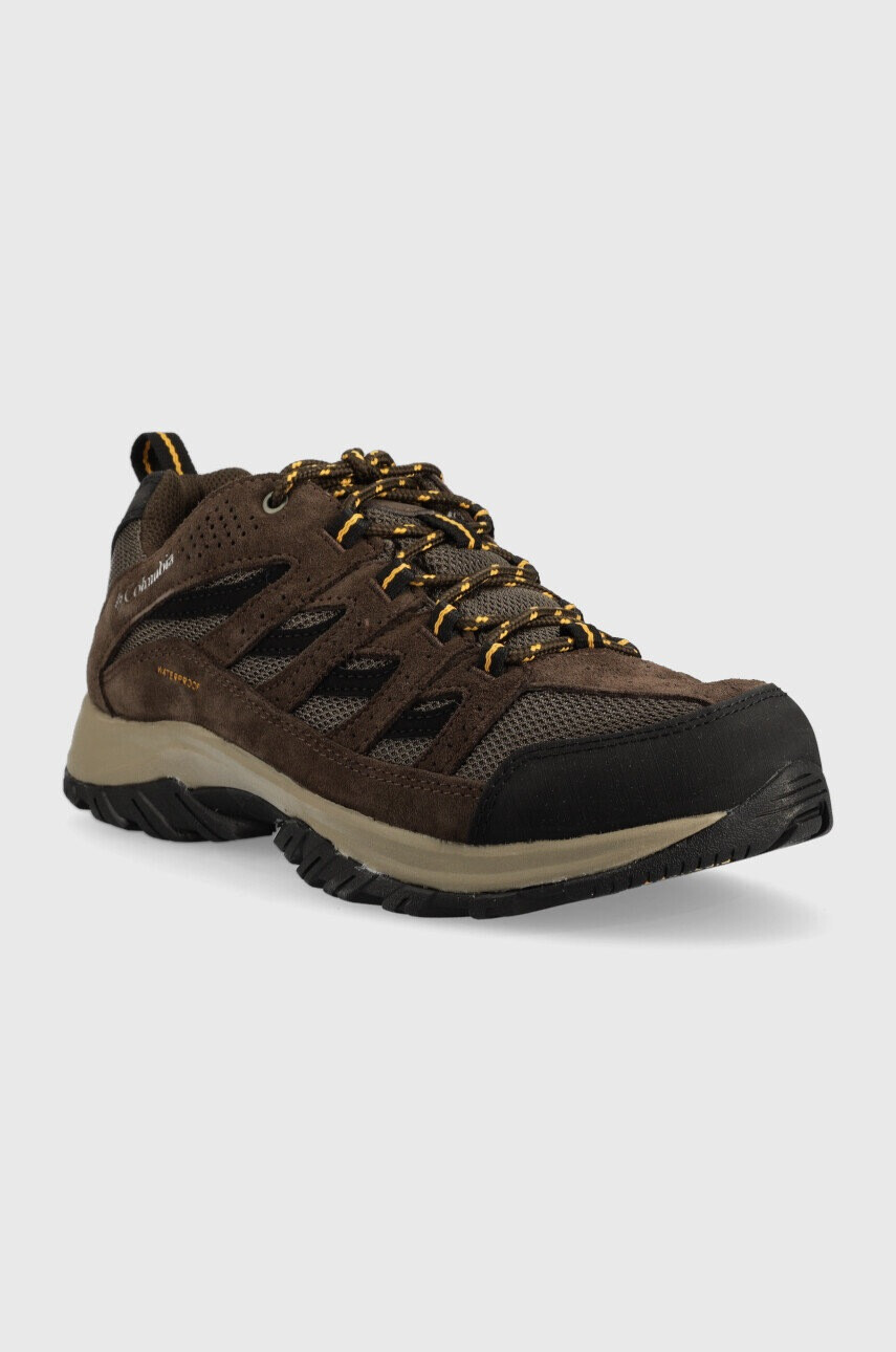 Columbia Обувки Crestwood Waterproof в кафяво - Pepit.bg