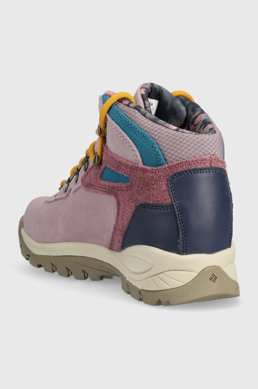 Columbia Обувки Newton Ridge Plus Waterproof в розово - Pepit.bg