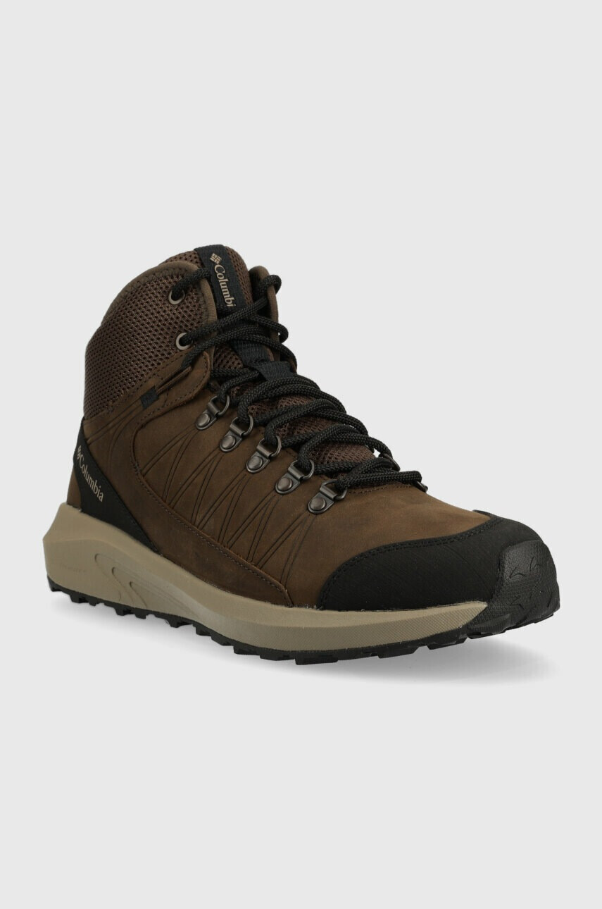 Columbia Обувки Trailstorm Crest Mid Waterproof в кафяво - Pepit.bg