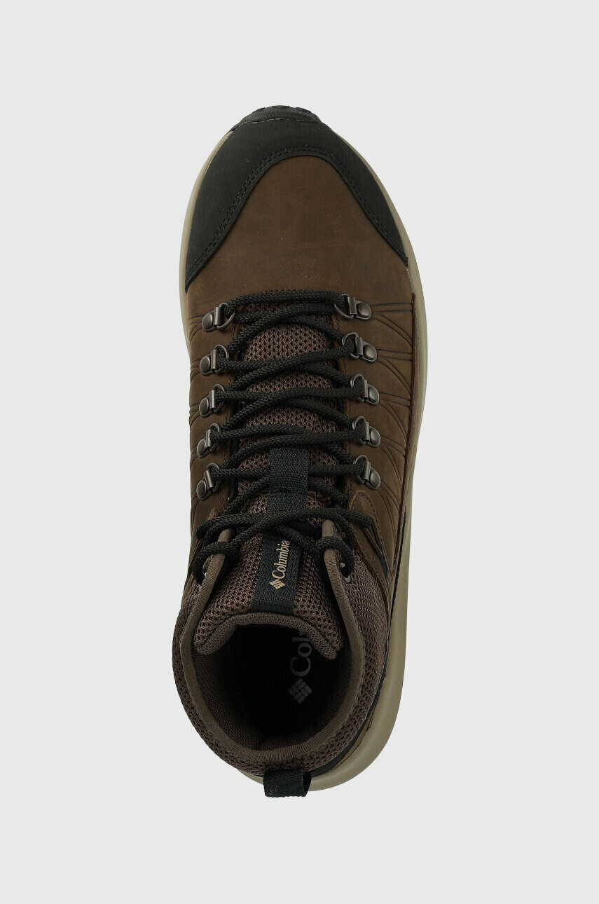 Columbia Обувки Trailstorm Crest Mid Waterproof в кафяво - Pepit.bg