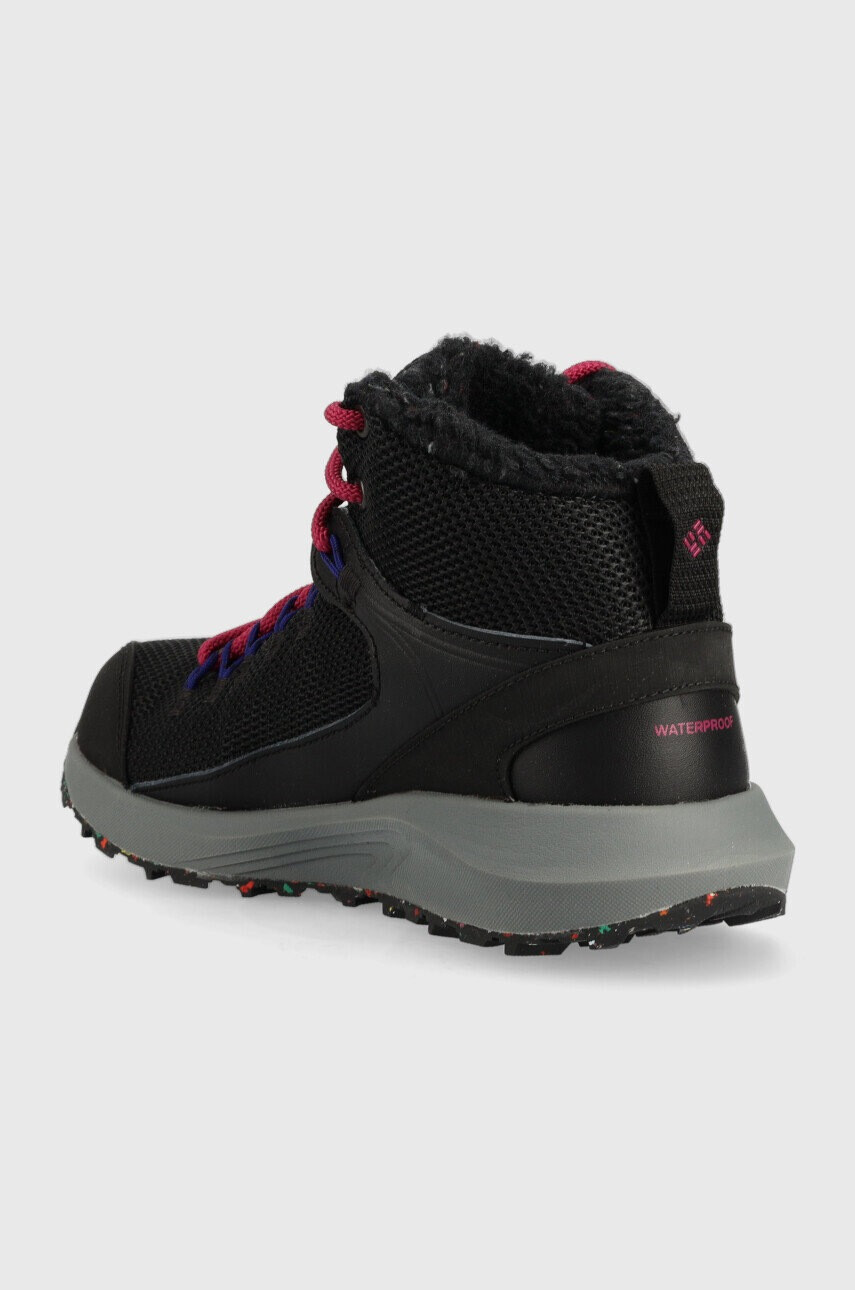 Columbia Обувки Trailstorm Mid Waterproof в черно с изолация - Pepit.bg