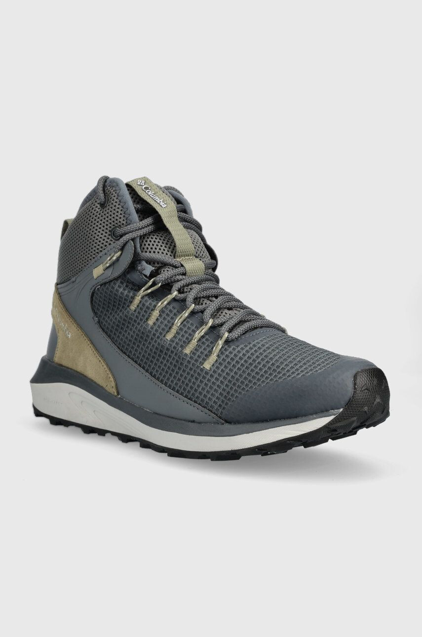 Columbia Обувки Trailstorm Mid Waterproof в сиво - Pepit.bg