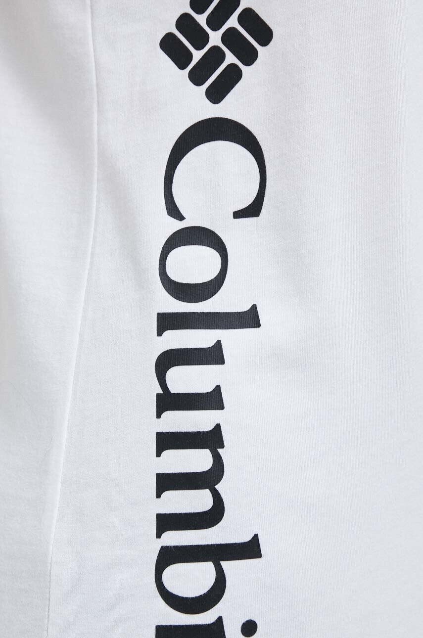 Columbia Памучен топ в бяло - Pepit.bg