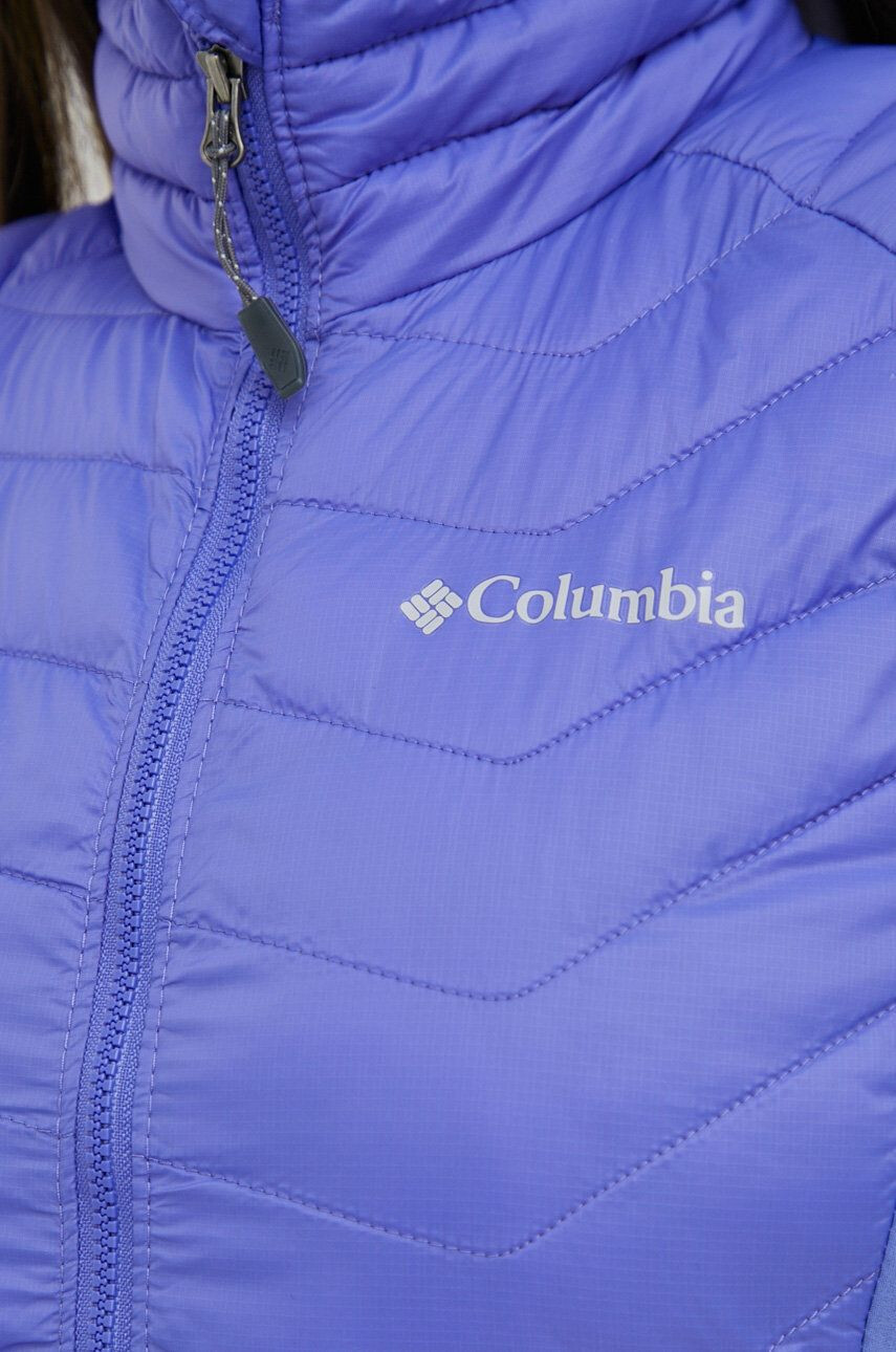 Columbia Спортен елек Powder Pass в лилаво с преходна изолация - Pepit.bg