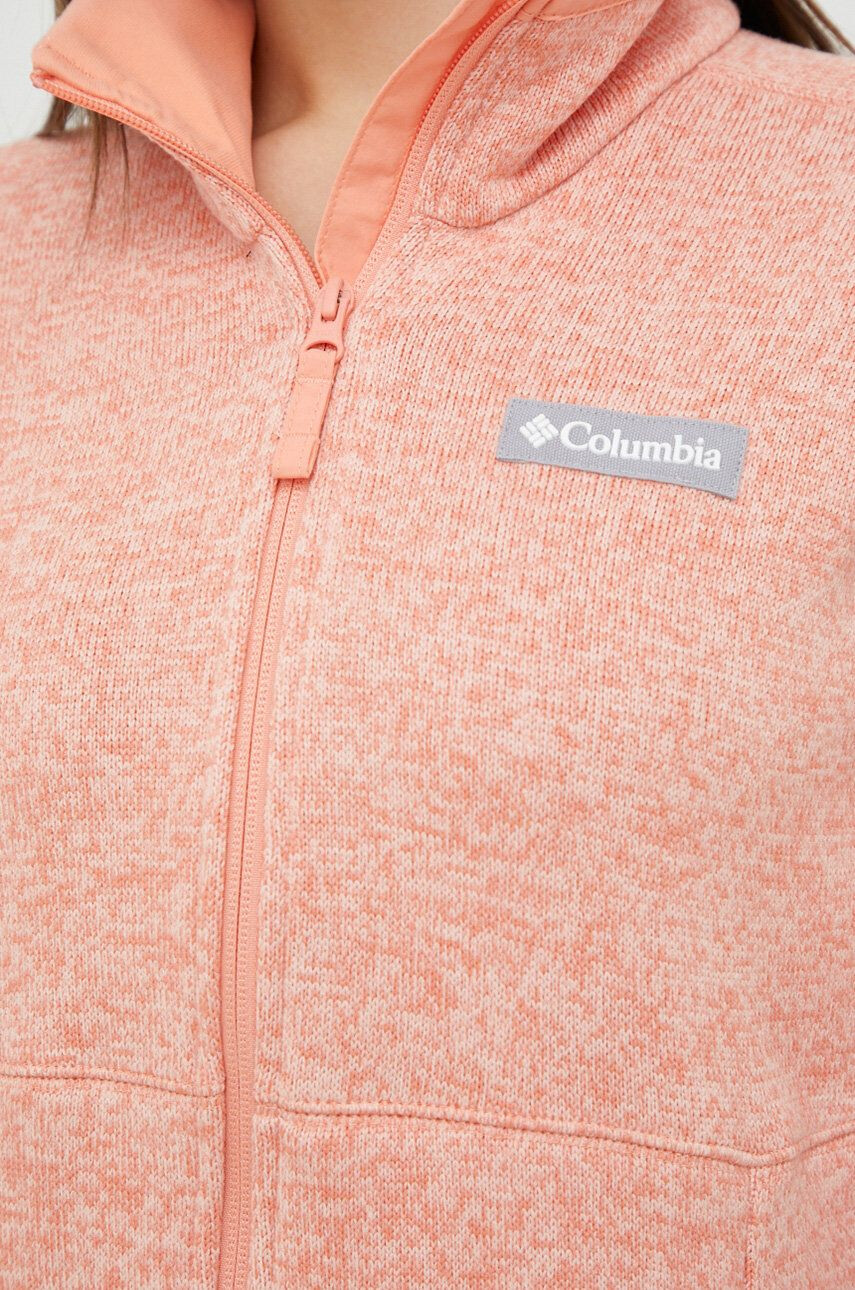 Columbia Спортен суичър Sweater Weather в оранжев меланж - Pepit.bg