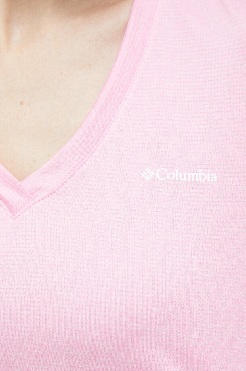Columbia Спортна тениска Hike в розово - Pepit.bg