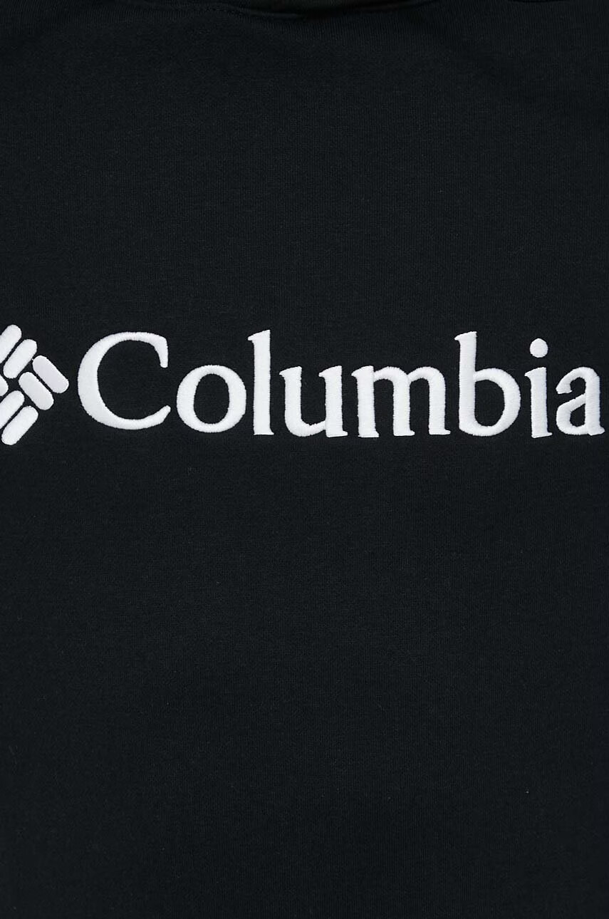 Columbia Суичър в черно с качулка с апликация - Pepit.bg