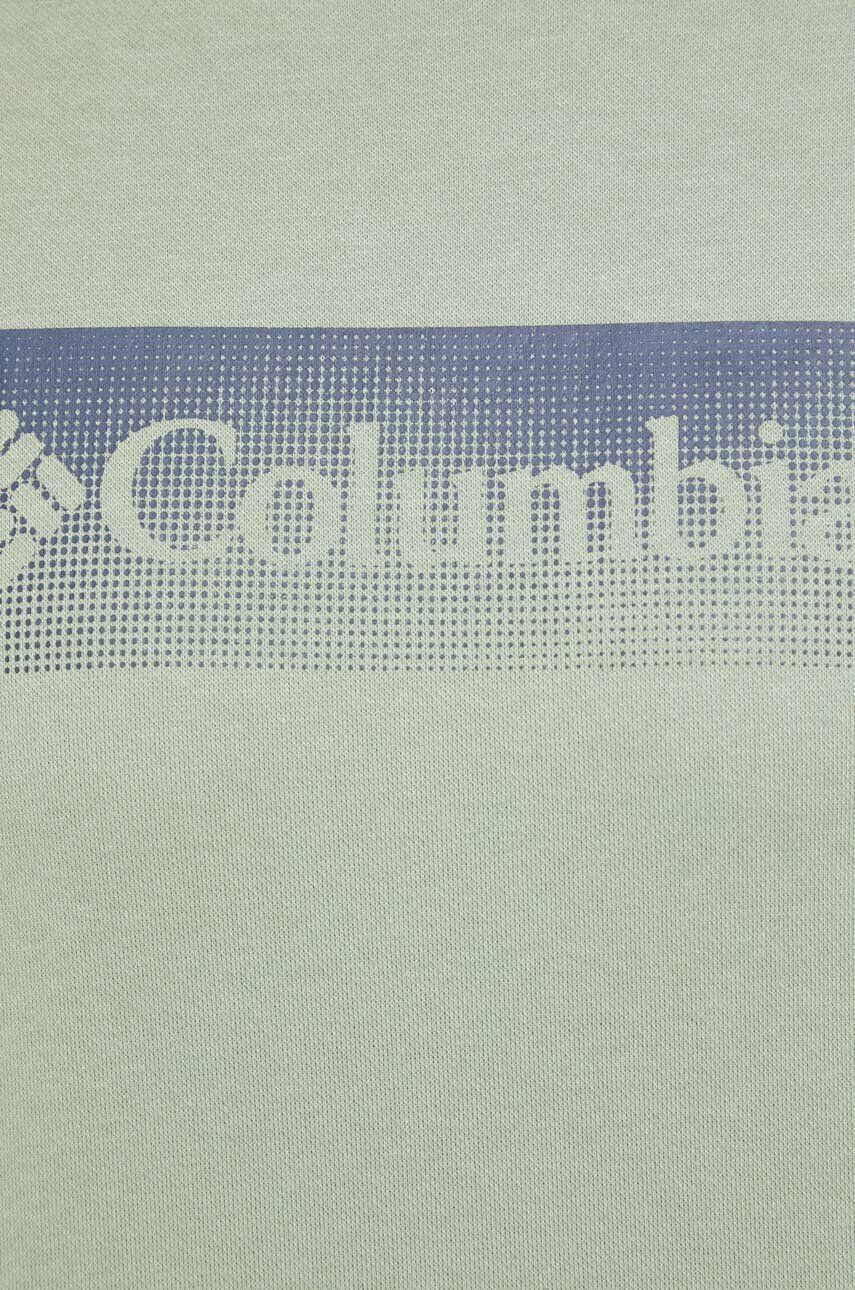 Columbia Суичър в зелено с принт - Pepit.bg